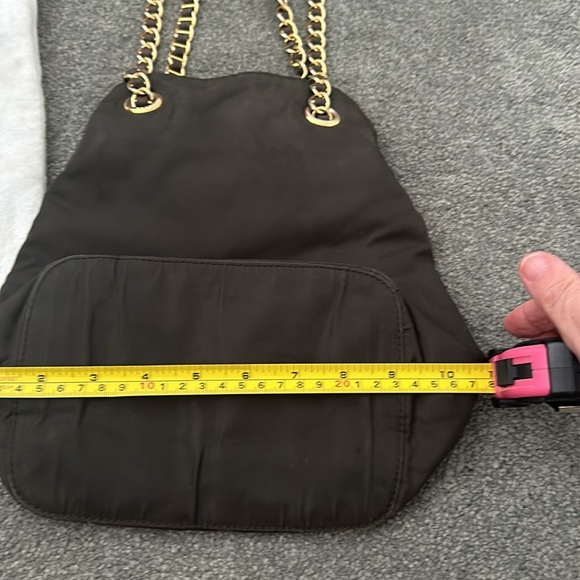 Vintage PRADA Tessuto gold chain bucket shoulder bag - Picture 7 of 10